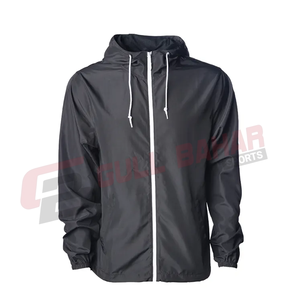 Veste de pluie imperméable coupe-vent légère pour la randonnée et l'escalade coupe-vent décontracté à fermeture éclair en plein air - Product Image 1