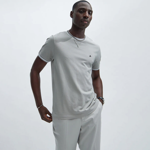 Camiseta de Hombre 100% Algodón de Alta Calidad OEM, Venta al por Mayor, Impresión de Logotipo Personalizado, Cuello Redondo, Camisetas Lisas de Antique Fashion - Product Image 1