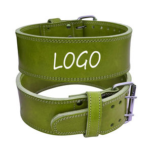 Cinturón de cuero 2025 con hebilla de doble punta para gimnasio, cinturón de levantamiento de pesas para hombres y mujeres, cinturones de levantamiento de pesas de cuero PU - Product Image 4