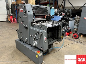 Cheap Heidelbergg GTO 52 Offset Printing <b>Machine</b> ONE Colour GTO 52 with numbering & perforation Made in Germany - Product Image 2