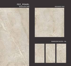 Carreaux de sol en porcelaine de taille 800x1600 mm, finition classique moderne sculptée, pour école, aspect élégant - Product Image 6