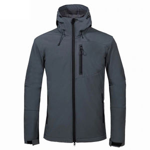 Chaqueta Softshell para Hombre Otoño Invierno, Abrigo Térmico para Camping al Aire Libre, Impermeable y Cortavientos, Chaqueta Softshell para Escalada y Caza - Product Image 1
