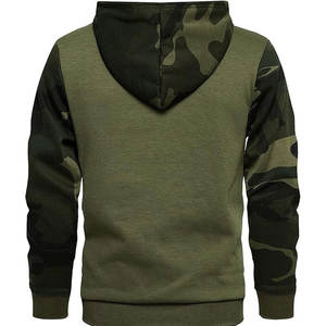 Haute qualité hommes pull sweats camouflage sweats à capuche Style d'hiver haute qualité 100% coton surdimensionné hommes sweats à capuche - Product Image 2