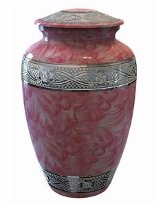 Urna de cremación de aluminio y metal de estilo americano, precio al por mayor fabricado para grabar cenizas, urna funeraria - Product Image 3