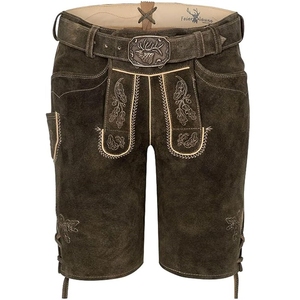 ชุดเดอร์ hosen สไตล์บาวาเรียสำหรับผู้ชาย, ชุดเดอร์โฮเซนแบบลำลองใช้ผ้าสั้นสีสันสดใสสำหรับเด็กผู้ชาย - Product Image 1