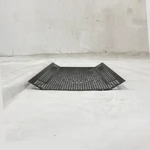 Oem fabrika siyah örgü aksesuarları Metal hoparlör ızgarası hoparlör ızgarası için delikli Metal dolaplar Metal örgü kapakları