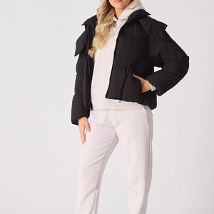 Chaqueta de Invierno Acolchada con Cierre de Cremallera y Estampado Personalizado de Alta Calidad para Mujer, Nueva Chaqueta de Moda Transpirable de Manga Larga para Mujer - Product Image 3