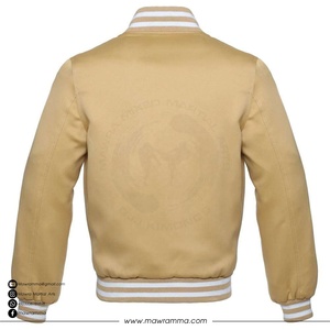 Veste bomber en satin personnalisée en gros, veste de baseball de haute qualité, broderie OEM, logo imprimé, streetwear unisexe, extérieur - Product Image 4