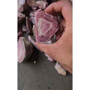 โรโดโครไซต์หินหยาบที่มีคุณภาพสูงแกะสลักตามหลักฮวงจุ้ยหินดิบที่ใช้ในการทำเครื่องประดับแฟชั่น - Product Image 3