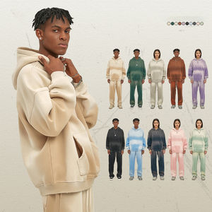 Sweat-shirt à capuche surdimensionné pour homme personnalisé, lavage à l'acide, impression 3D en relief, sweat-shirt d'hiver, XS, impression sérigraphique en molleton, vêtements personnalisés - Product Image 2