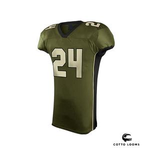 Maillot de football américain sublimé personnalisé et uniforme usine directe conception OEM vente en gros haute performance - Product Image 5