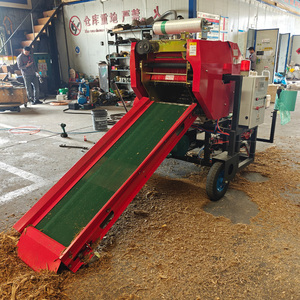 Presse à balles à moteur à grande vitesse entièrement automatique pour petit tracteur Mini machine à balles de foin Meilleure vente Herbe agricole à haute productivité - Product Image 5