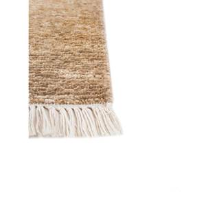 พรมขนสัตว์ถักมือสีเบจและสีน้ำตาล รุ่น Re-1569 พรมอัฟกันสำหรับห้องนั่งเล่น พรมตกแต่งบ้าน โถงทางเดิน หรือพรมตกแต่งห้องวัยรุ่น - Product Image 4