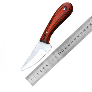 Assortment of Outdoor Camping Hunting Fishing Skinner <b>Knives</b> Stainless Steel Wood and Bone Handle Survival Fixed Blade <b>Knife</b> - Product Image 6