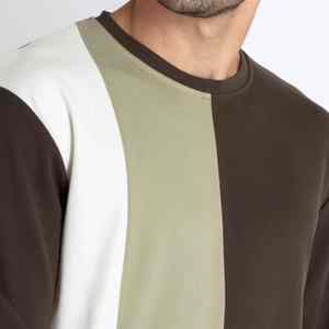 Pulls molletonnés personnalisés pour hommes, broderie à col ras du cou unie vierge ou conception imprimée, vente en gros, tissu polaire pour les écoles et collèges américains - Product Image 4