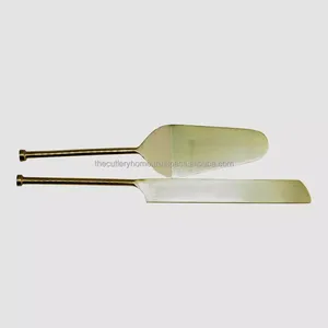 Ensemble de couverts en acier inoxydable Offre Spéciale de qualité supérieure couverts miroir poignée en or jetable pour les enfants mariage Table Top service alimentaire - Product Image 3