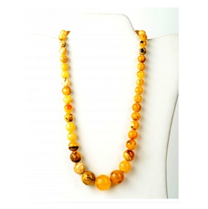 Collier artisanal en corne de buffle d'eau de style africain, écologique, inspiré de l'ange et du bouddhisme, bijoux de haute qualité - Product Image 3