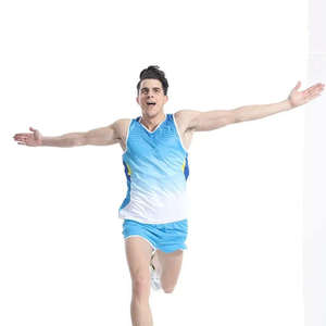 ชุดกีฬาโพลีเอสเตอร์สำหรับผู้ใหญ่ทุกเพศพร้อมโลโก้ชุดติดตามและสนาม100% ฤดูร้อน - Product Image 5