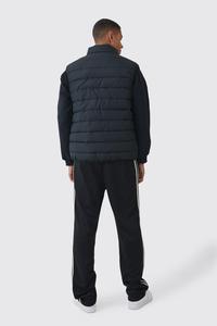 Haute qualité hommes doudoune hiver Bomber veste chaude couleur noire prix de gros fabriqué au Pakistan - Product Image 4