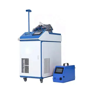 BlueTimes portable 2000w 3 in 1 handheld stainless steel fiber laser welding cutting and cleaning machine