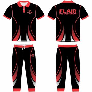 Kit d'uniforme de cricket court imprimé personnalisé de haute qualité pour hommes en polyester/coton, respirant et anti-humidité - Product Image 2