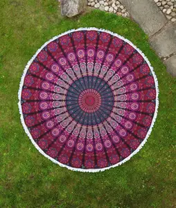 Tapis de méditation ronds antidérapants tapis de yoga lavables au prix le plus bas tapis de yoga pour toutes les personnes de l'année nouvel arrivage