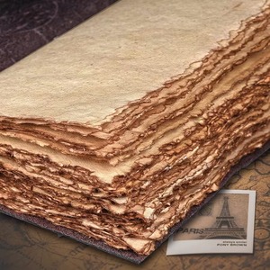 240 Vintage Pages Arbre de Vie En Cuir Gaufré Journal Pur Naturel À La Main avec Fil À Coudre et Selle Couture Reliure - Product Image 3