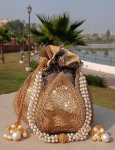 กระเป๋าใส่นามบัตรสำหรับผู้หญิงมาใหม่งานกลางคืนหลากสีพิมพ์ลายนูนแบบแฮนด์เมด - Product Image 5