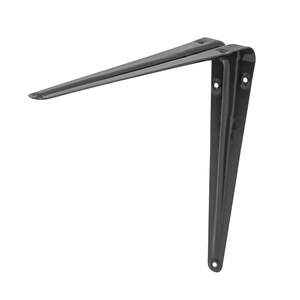 Soportes de Acero Gris Fiero ME-10G para Gabinetes de 8x10', Conectores de Soporte de Metal Duraderos para Ensamblaje de Muebles - Product Image 1