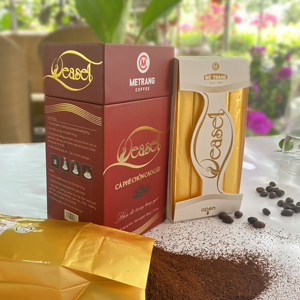 กาแฟอาราบิก้า100% คั่วระดับกลางจากเวียดนามพังพอนบรรจุในกล่องรสชาติกลมกล่อม - Product Image 4