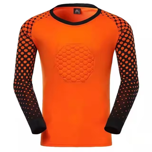 Uniformes de Portero para Adultos, Camisetas de Fútbol con Cuello en V, Pantalones Cortos y Calcetines, Sublimados, 100% Poliéster, Alta Calidad OEM, Antibacterianos - Product Image 1