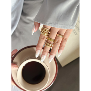 Frosted Love Press on Nail Art – Durable et élégant - Product Image 4