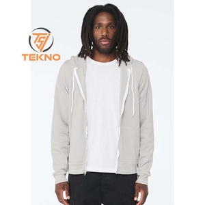 380gsm 100% coton pré-rétréci à capuche brun coton mélangé hommes plaine sweats à capuche avec poches respirant sport sweats à capuche - Product Image 3