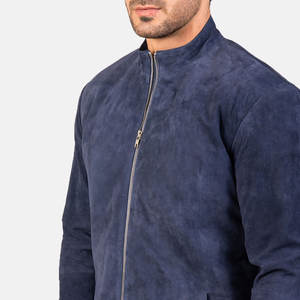 Meilleure veste en daim pour hommes avec laine intérieure Luxe et chaleur combinés coupe facile pour hommes Blouson aviateur en daim - Product Image 6