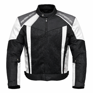 Blouson de moto ventilé en Cordura grande taille, vêtement de sport d'été avec doublure en maille respirante, blouson de moto réfléchissant avec protections CE - Product Image 3