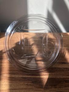 คุณภาพสูงขายร้อนเครื่องครัวในครัวเรือน HoReCa ทิ้ง 500cc สัตว์เลี้ยงบานพับฝาปิดรอบขนาดกลางสลัดผลไม้ชาม - Product Image 5