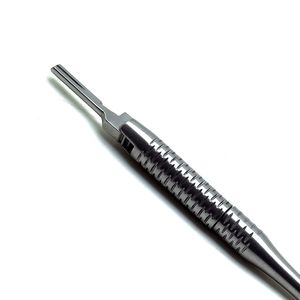 Manche de scalpel chirurgical en acier inoxydable de gros, 12,5 cm, pour la chirurgie vasculaire, lames chirurgicales non actives multicolores - Product Image 5