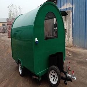 Used Aluminum <b>Towable</b> Mobile Kitchen Trailer for Fast Food Ice Cream Hotdog Equipment with 2-Year Warranty - Product Image 6