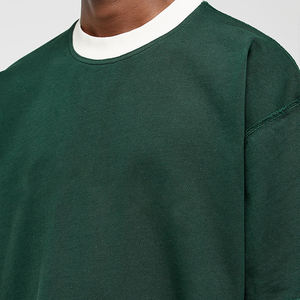 T-shirts 100% coton de haute qualité personnalisés en gros d'usine Logo personnalisé t-shirt vierge surdimensionné pour hommes t-shirts grande taille - Product Image 5