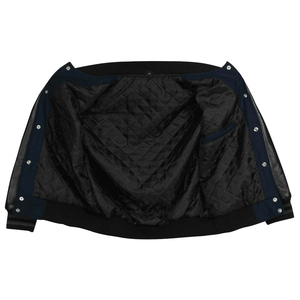 Veste universitaire en laine verte avec logo brodé personnalisé de haute qualité fabriquée au Pakistan 2025 - Product Image 3