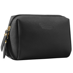 Neceser de PU plegable elegante para hombre, neceser de cuero genuino de alta calidad para neceser, cierre de cremallera, gran capacidad, a la moda - Product Image 6