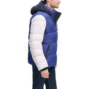 New Design Hooded Collar Bubble Winter <b>Jackets</b> For <b>Men</b> <b>Long</b> Sleeves Full Zipper <b>Men</b> Bubble Winter <b>Jackets</b> - Product Image 5