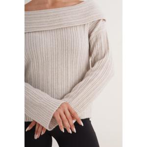 เสื้อสเวตเตอร์ผู้หญิงปักเลื่อมลายมาดอนน่าขายส่ง - Product Image 1