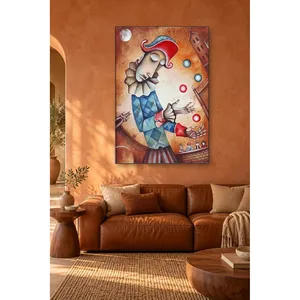 Impression sur toile Fida Juggling Clown Under the Moon - Product Image 5
