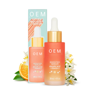 Suero Facial de refuerzo con infusión de vitamina C ácido glicólico corrector de manchas oscuras antienvejecimiento para el cuidado de la piel - Product Image 1
