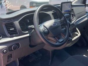 2024 Ford Transit 350หลังคาได้รับการรับรองว่าสะอาดและกระปุกเกียร์อัตโนมัติใช้งานค่อนข้างดีซ้ายหนังสีดำเทอร์โบไฟฟ้า AWD ACC - Product Image 3