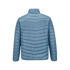 Venta al por mayor chaqueta Puffer logotipo personalizado OEM impreso de alta calidad chaqueta de invierno personalizada para los hombres burbuja Puffer chaqueta con bolsillos - Product Image 4