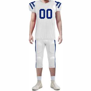 2026 Highest Quality Custom Designed Sublimation Adult American <b>Football</b> Jersey Short Breathable Moisture-Wicking UV Plus <b>Size</b> - Product Image 4