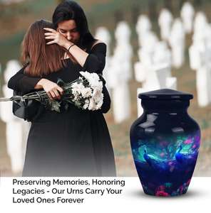 Peacock Urn <b>for</b> Human <b>Ashes</b> Bespoke Cremation Peacock Lovers Modern Decorative Urn <b>for</b> Adults Peacock Lovers Nature Wildlife Urn - Product Image 2