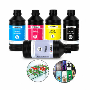 หมึกเติม UV ขนาด1000มล. นุ่มและเป็นกลางสำหรับเติม DX4 Epson DX5 DX7 DX10 I3200 XP600 TX800 L805เครื่องพิมพ์1390 - Product Image 1